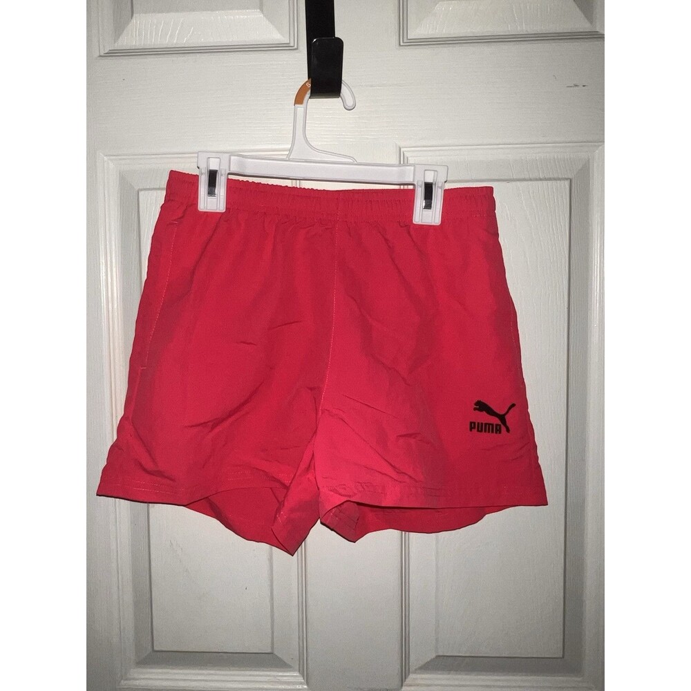 PUMA WOMENS XS PINK ATHLETIC SHORT- NWT